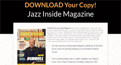 Desktop Screenshot of jazzinsidemagazine.com